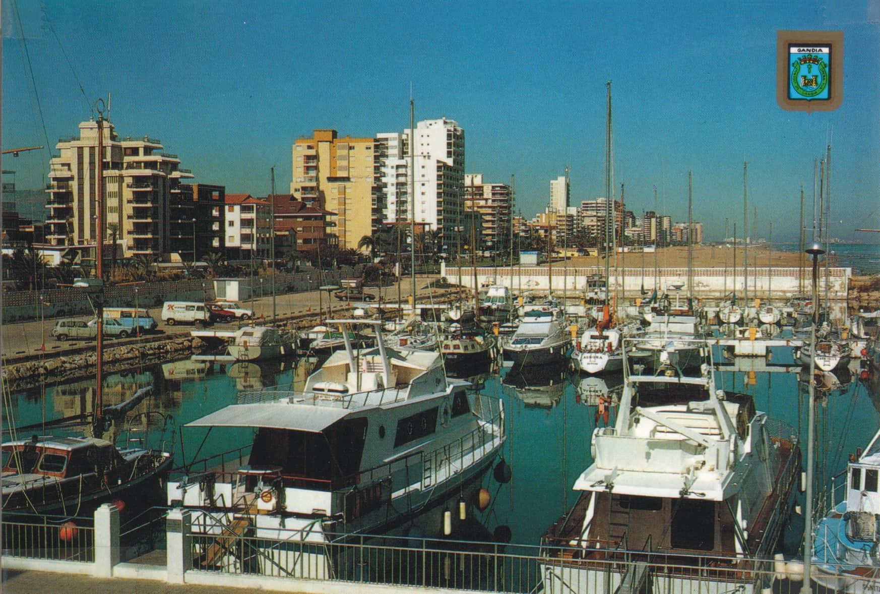 Fotografía histórica de la playa de Gandía