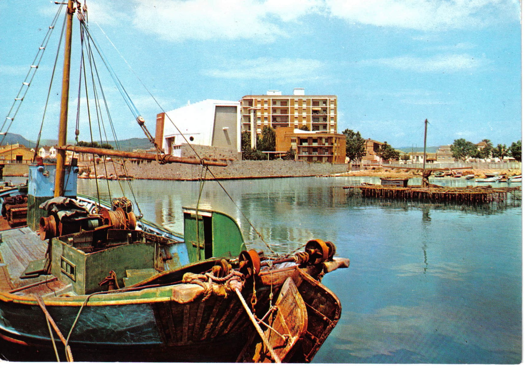 Fotografía histórica de la playa de Gandía