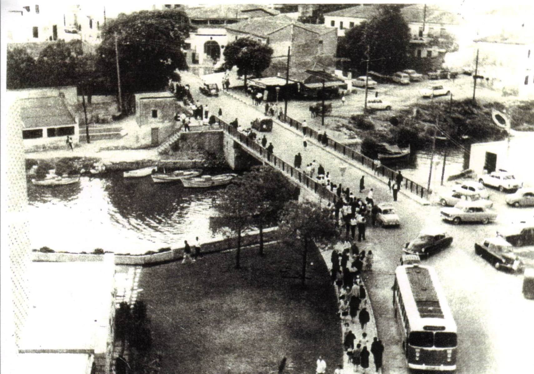 Fotografía histórica de la playa de Gandía